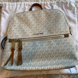 Michael Kors backpack purse with dust bag - MINT condition, never used